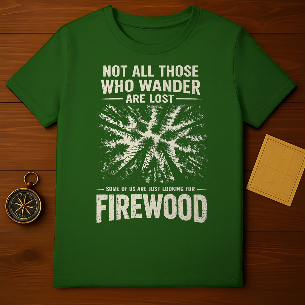 Not All Those Who Wander Are Lost Firewood product type