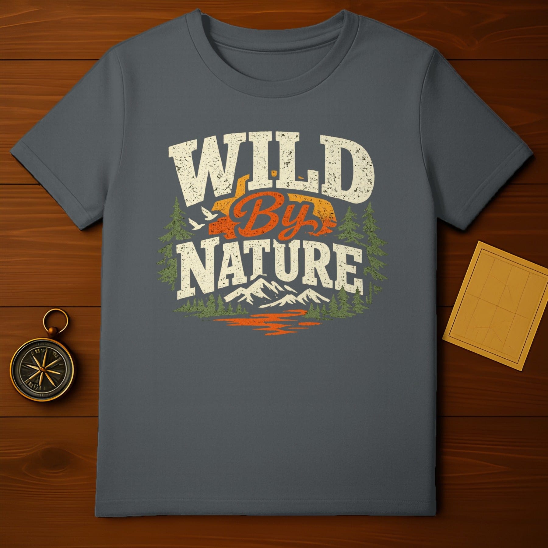 Wild By Nature Graphic T-Shirt for Adventure Lovers