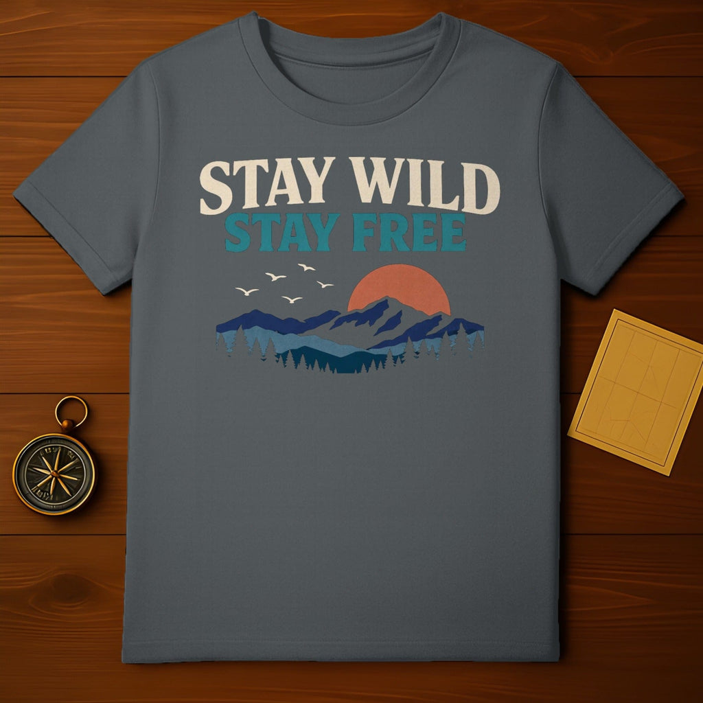 STAY WILD STAY FREE Mountains Forest Sunset Birds product type
Stay Wild
Stay Free
Mountains
Forest
Sunset
Birds
Adventure
Outdoor
Nature Lover
Explore
Wilderness
Wanderlust
Graphic
Printed
Freedom
Nature Design
Landscape
Scenic
Retro Style
Outdoorsy