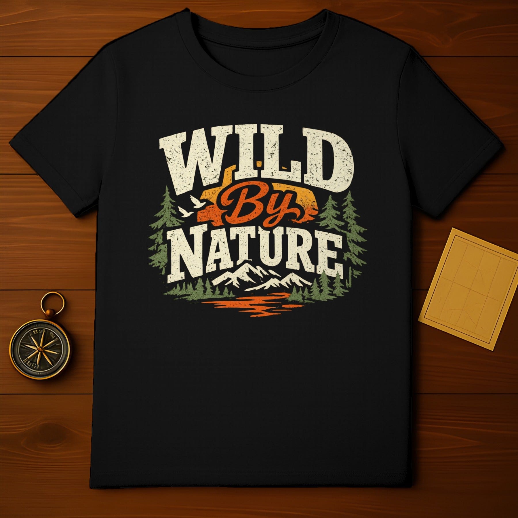 Wild By Nature Graphic Tee Adventure Lover Shirt