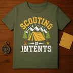 Scout In Tents T-Shirt