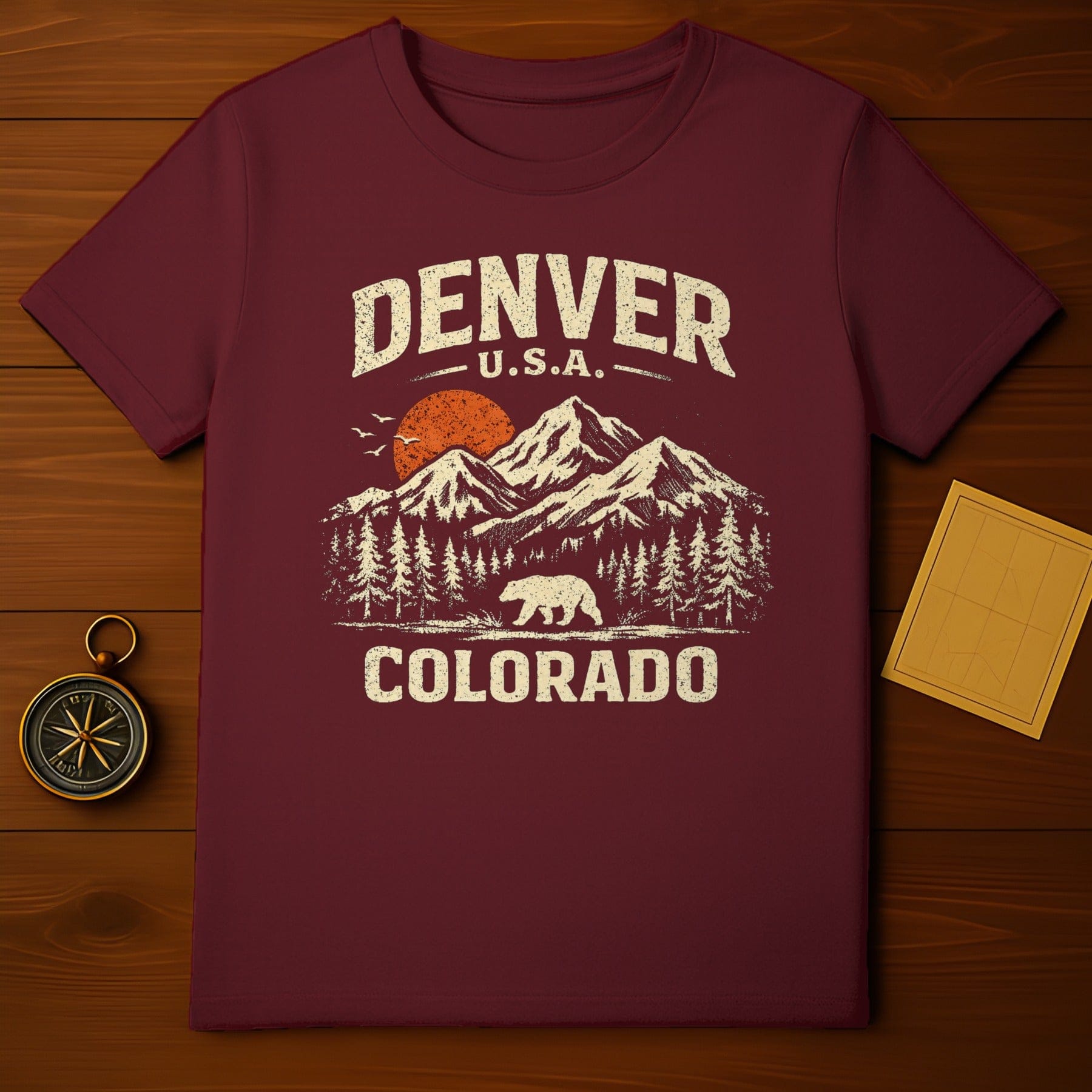 Vintage Denver Colorado USA Graphic T-Shirt