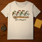 Just a hiking goose funny hiking t-shirt