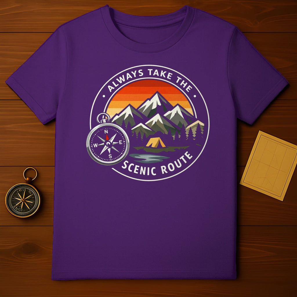Always Take the Scenic Route Adventure Shirt