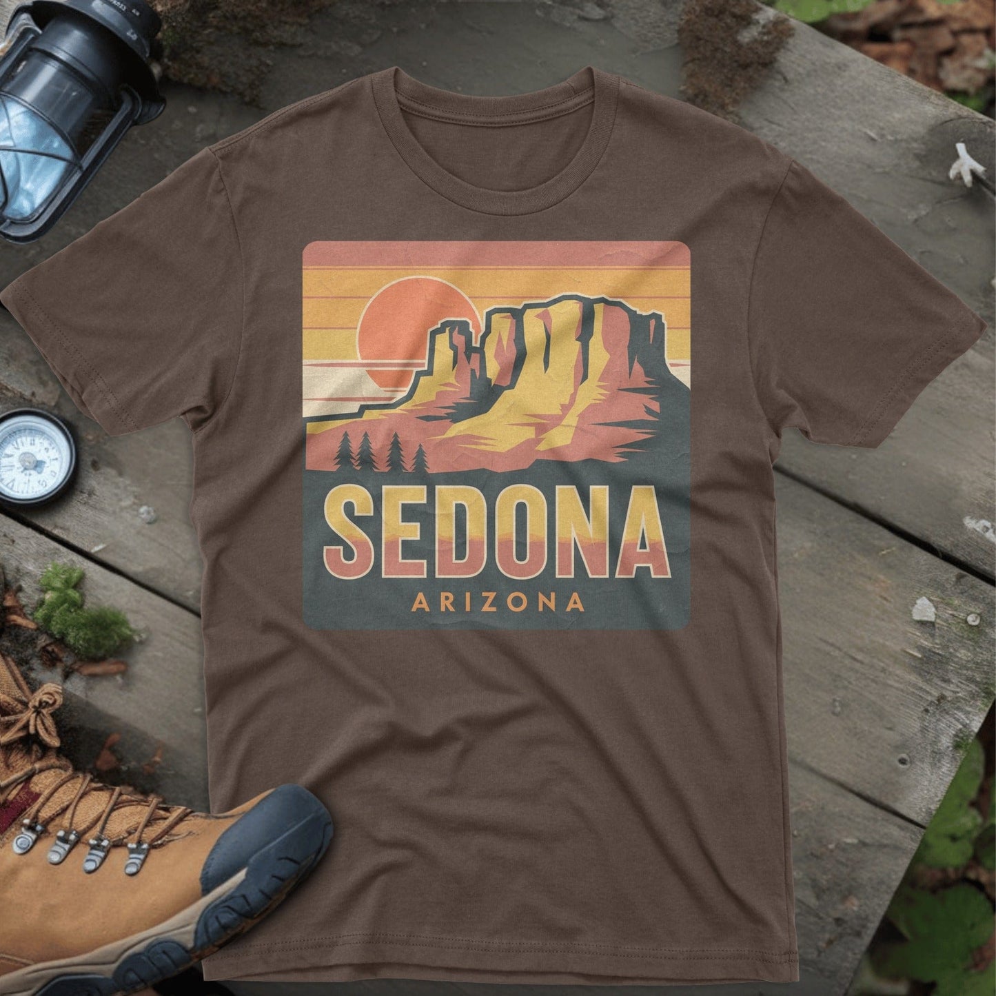 Sedona Arizona Graphic T-Shirt Outdoor Hiking product
