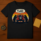 HEY LOOK A MENU Funny Bear Adventure T-Shirt