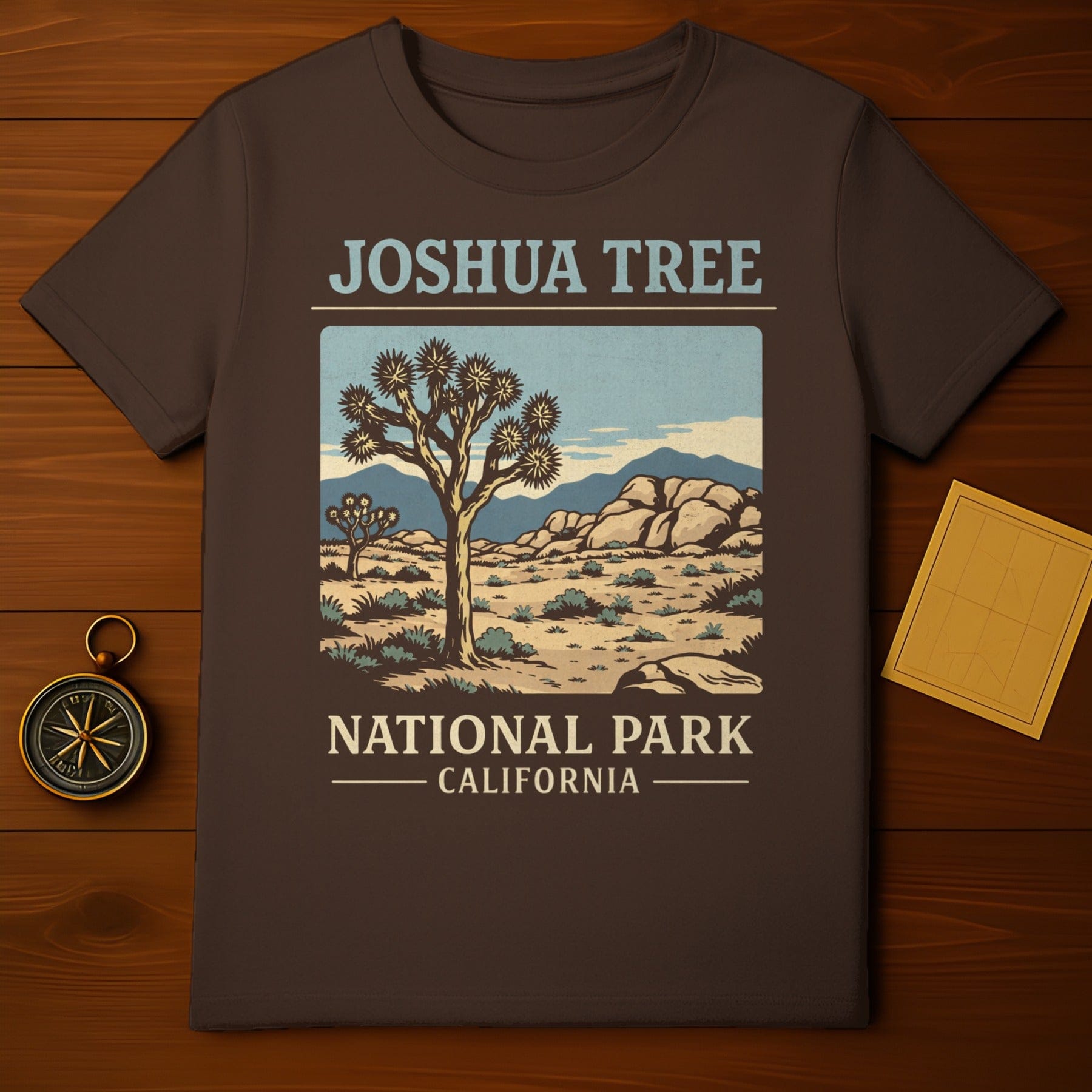 Joshua Tree National Park California T-shirt Design