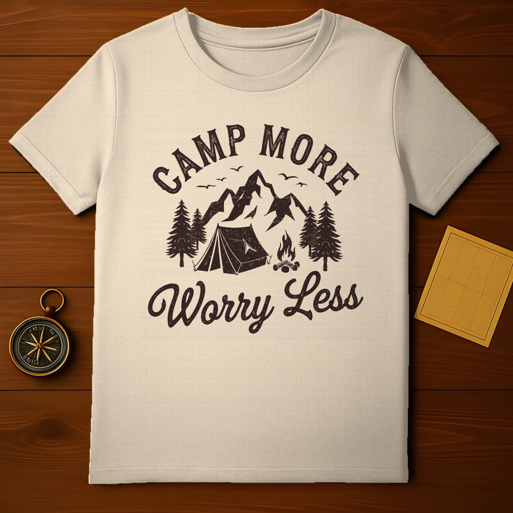 Camp More Worry Less T-Shirt