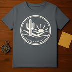 Desert Wander The Wild Cactus Sun Graphic T-Shirt product type