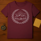 Mountain Camping Adventure Graphic T-Shirt