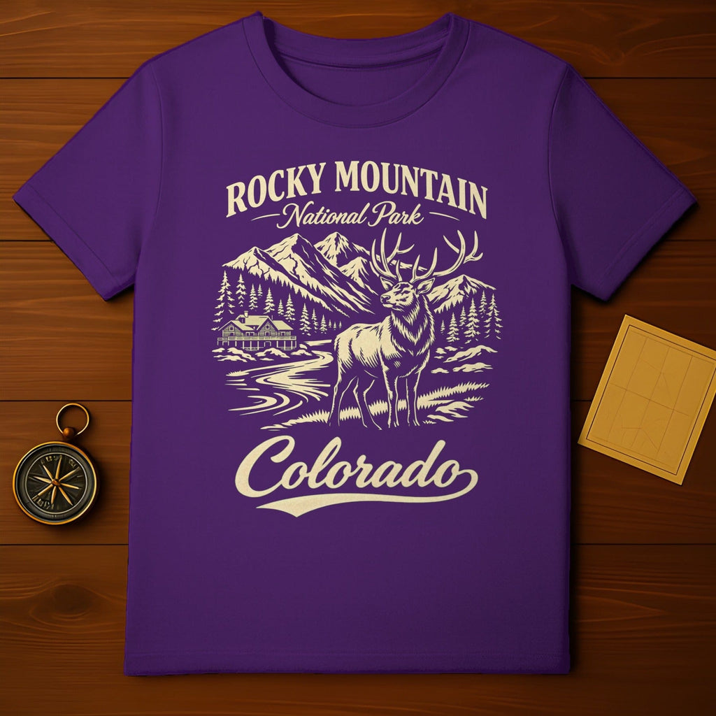 ROCKY MOUNTAIN National Park Colorado Elk T-Shirt