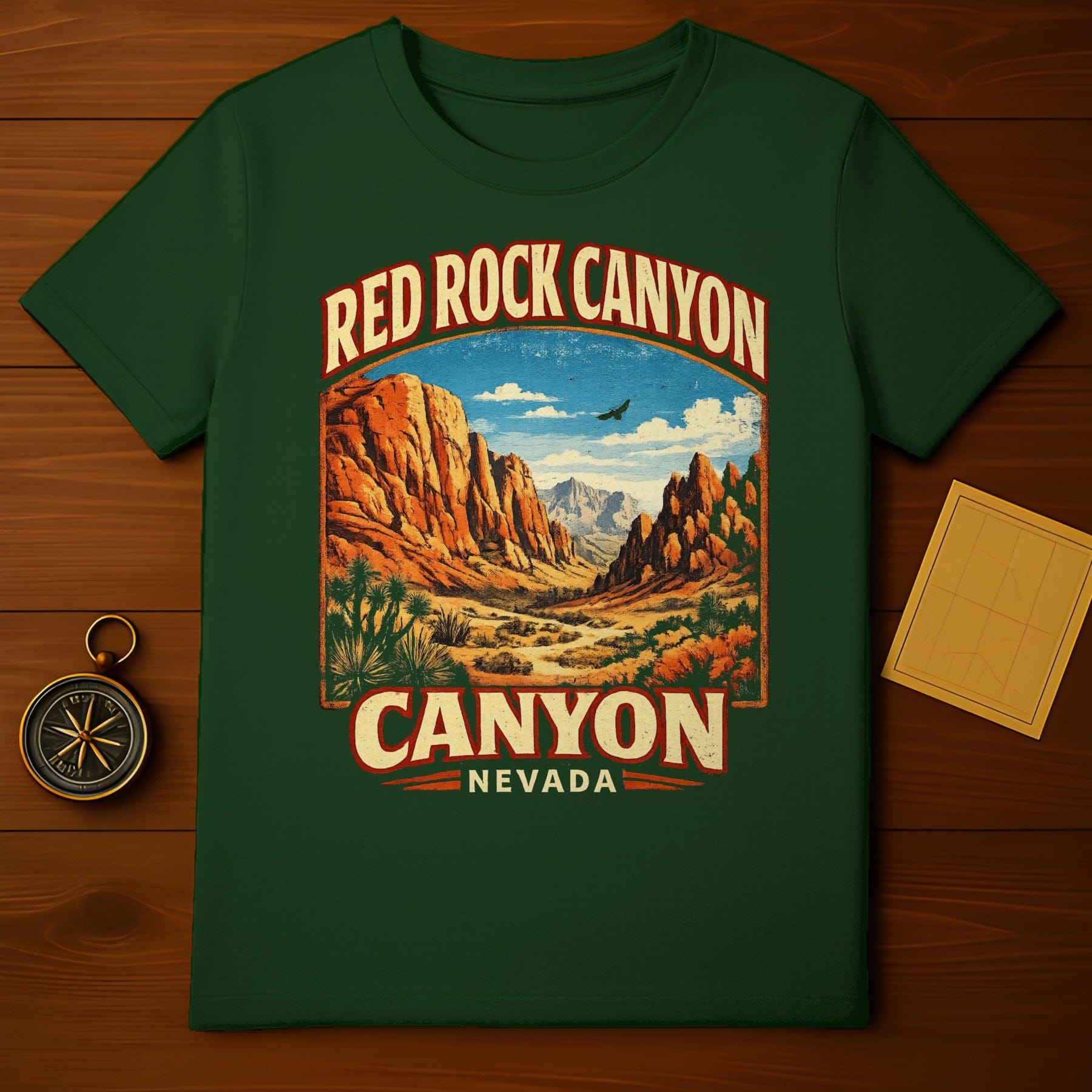 RED ROCK CANYON NEVADA Scenic Landscape T-shirt product type