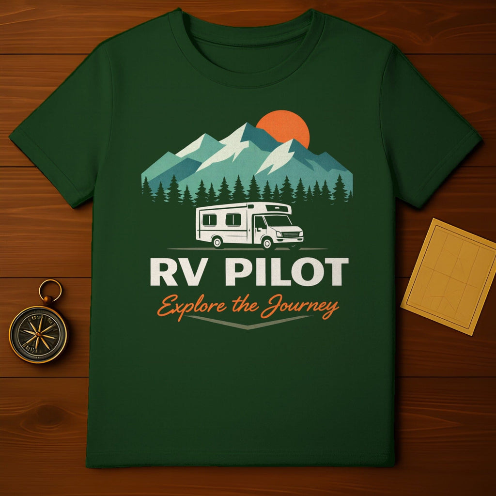RV Pilot Explore the Journey Graphic Tee