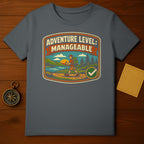 Adventure Level Manageable Graphic Hiking T-Shirt