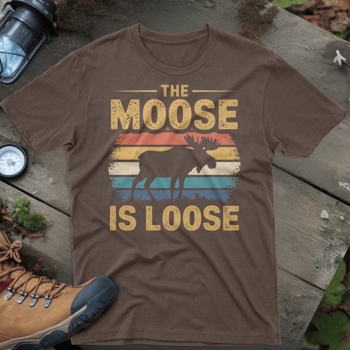 The Moose Is Loose Graphic Tee Shirt product type
