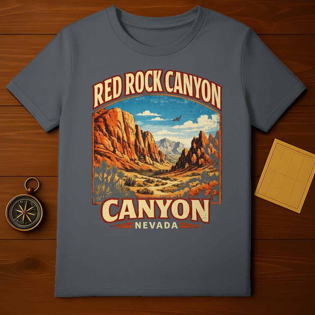 RED ROCK CANYON NEVADA VINTAGE POSTER STYLE product type