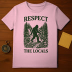 Respect The Locals Bigfoot Graphic Shirt Product