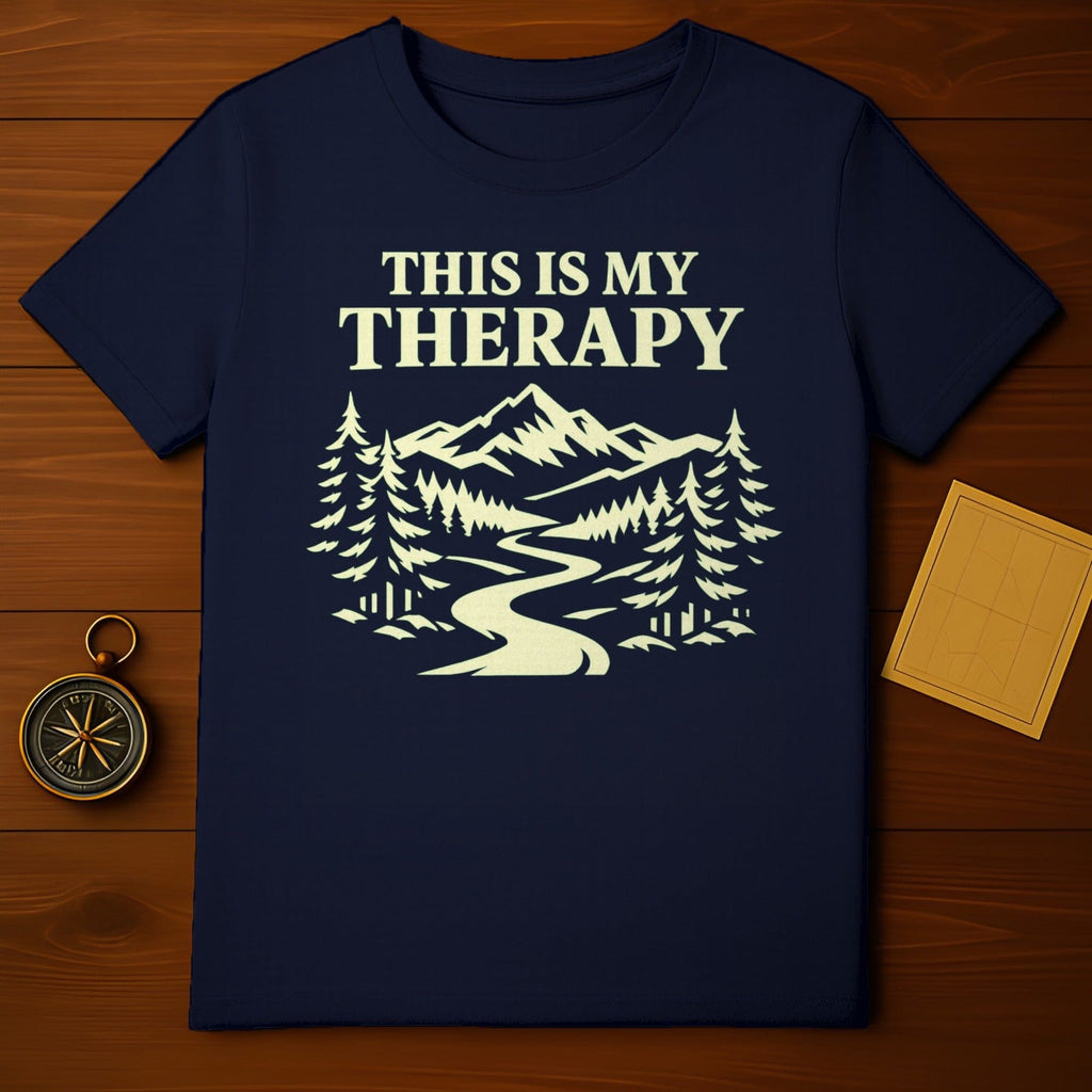 This Is My Therapy Nature Lover Hiking T-Shirt
