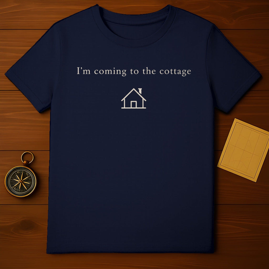 I'm coming to the cottage house icon graphic T-shirt
T-shirt
Graphic Tee
Cottage Life
Home Getaway
Navy Blue
Dark Blue
House Icon
Rustic Style
Vacation Shirt
Retreat Wear
Cozy Apparel
Minimalist Design
Travel Theme
Unique Print
Casual Outfit
Trendy Fashion
Summer Top
Outdoorsy
Nature Lover
Gift Idea
