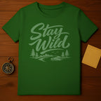 Stay Wild Graphic Tee for Outdoor Enthusiasts Product