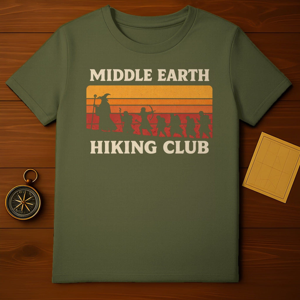 MIDDLE EARTH HIKING CLUB Retro Fantasy Design product type