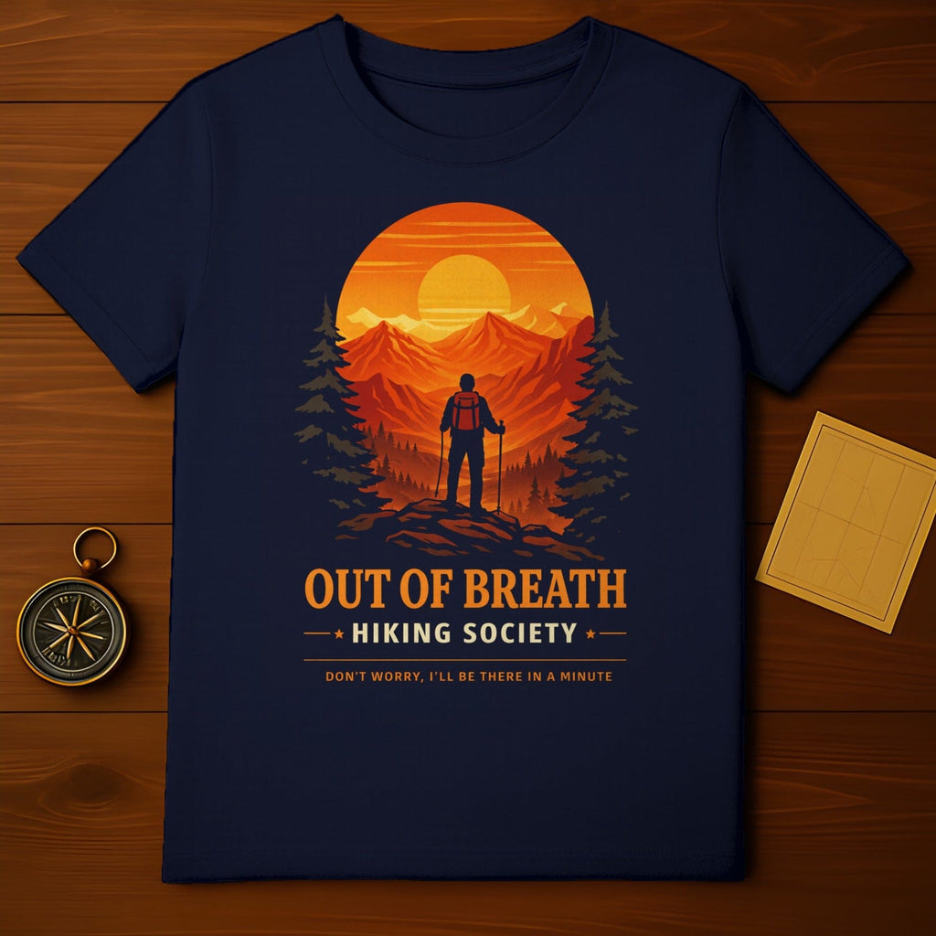 OUT OF BREATH HIKING SOCIETY MOUNTAIN HIKER product type