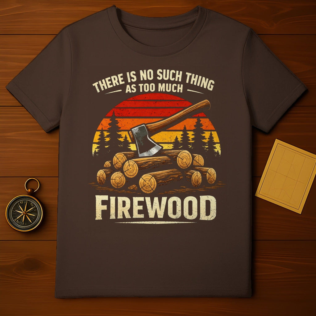There Is No Such Thing as Too Much Firewood T-Shirt