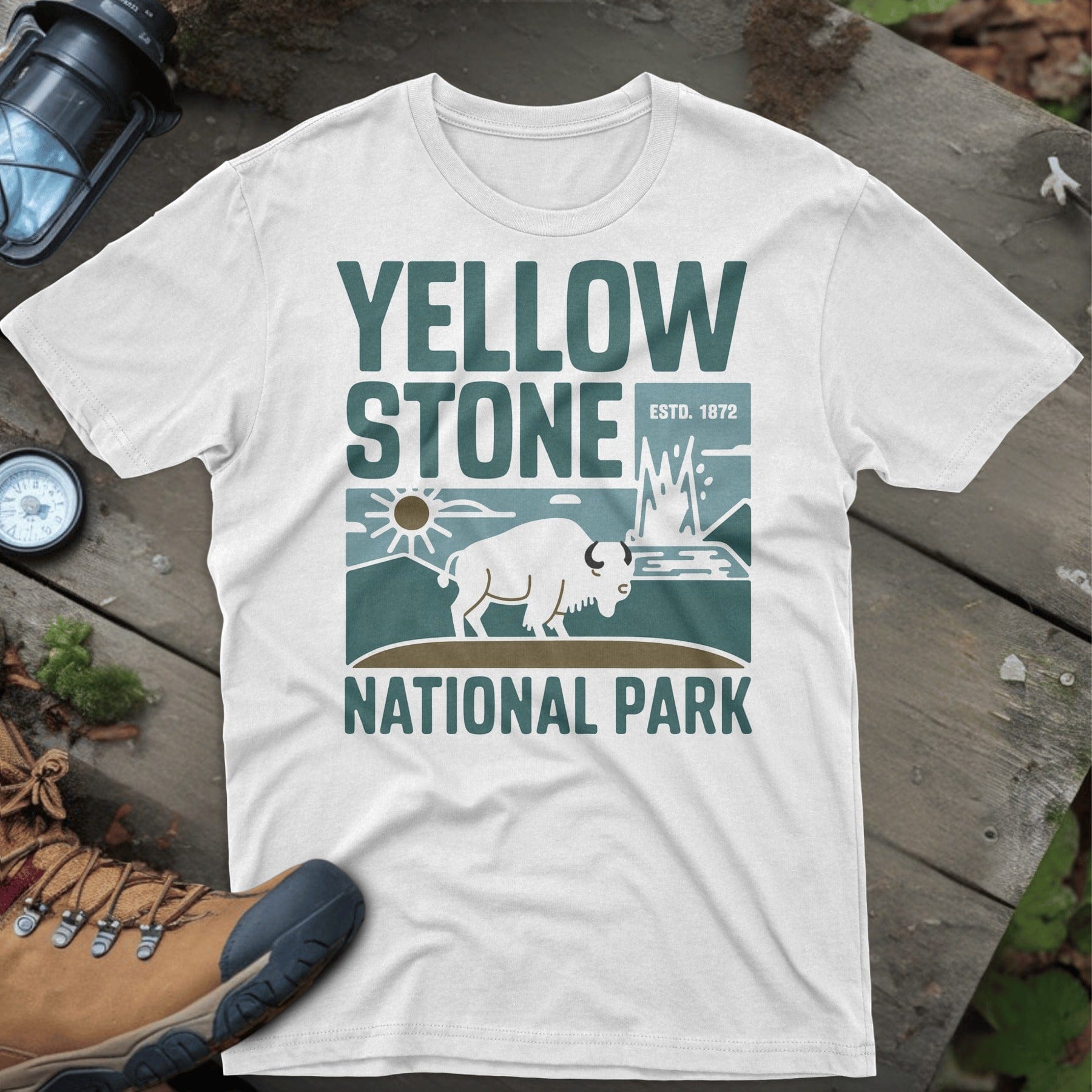 Yellowstone National Park Graphic T-Shirt product type