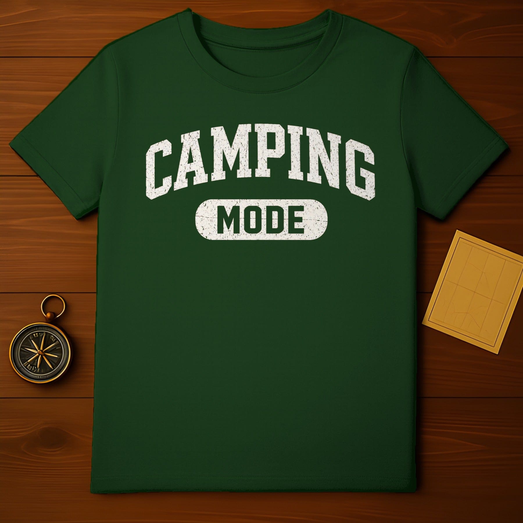 Camping Mode T-Shirt Ideal for Outdoor Enthusiasts