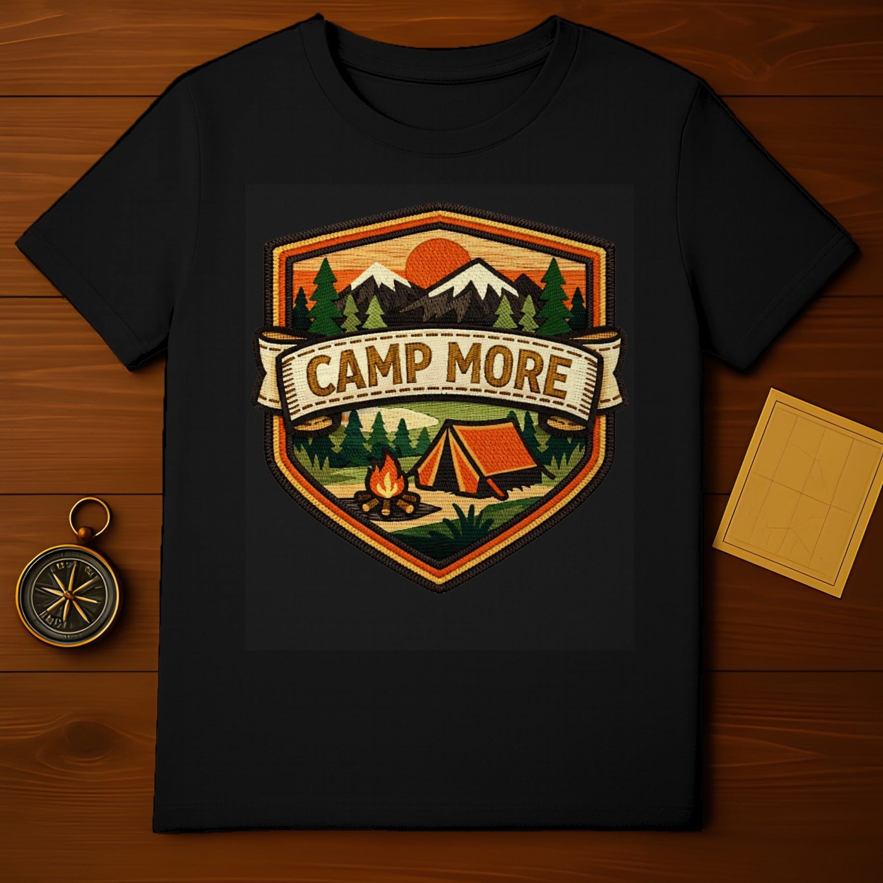 Camp More Outdoor Adventure Camping T-Shirt