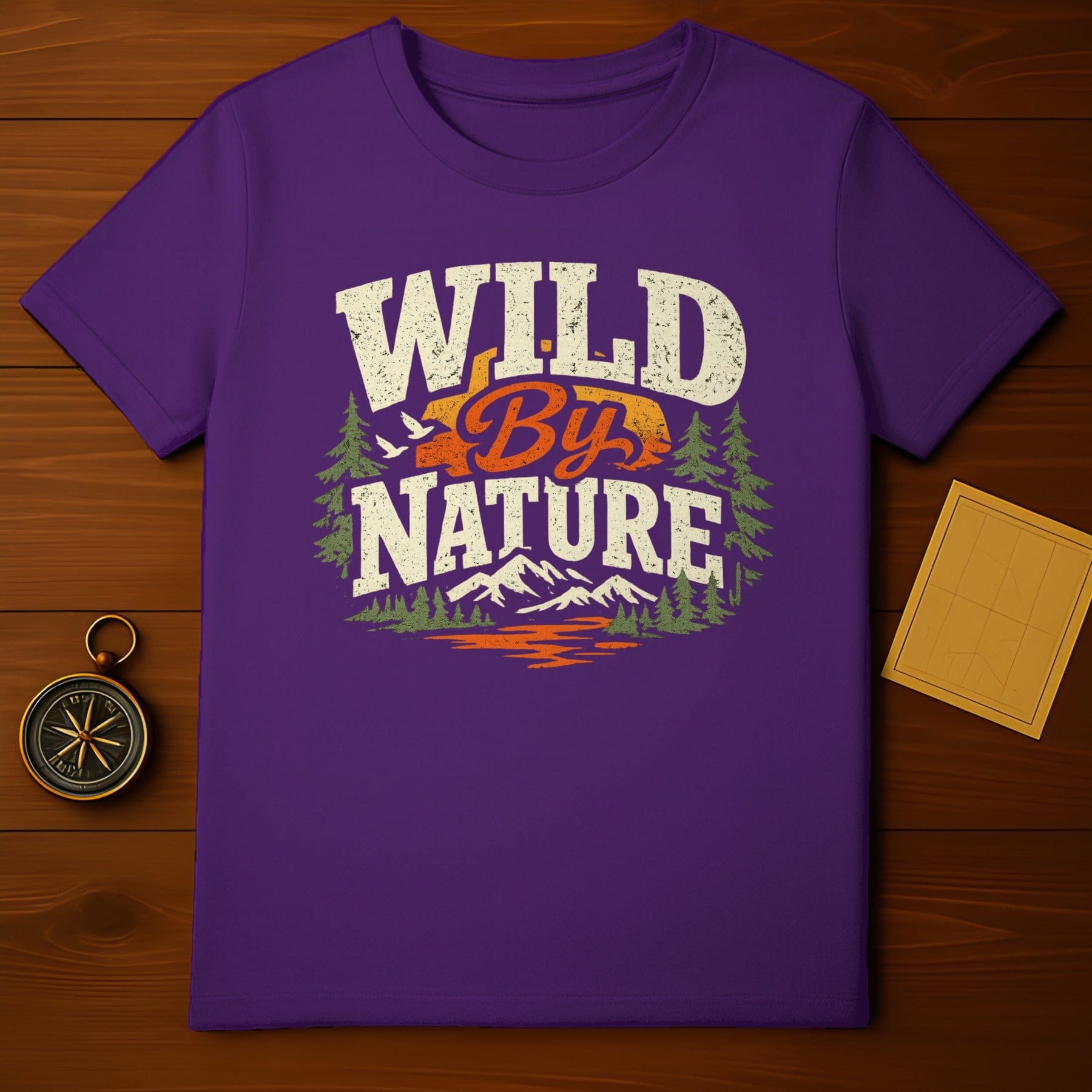 Wild By Nature Graphic Print T-Shirt