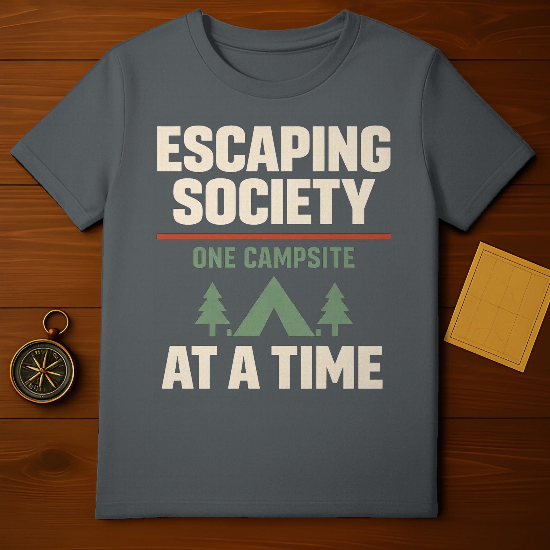 Escaping Society One Campsite At A Time product type
