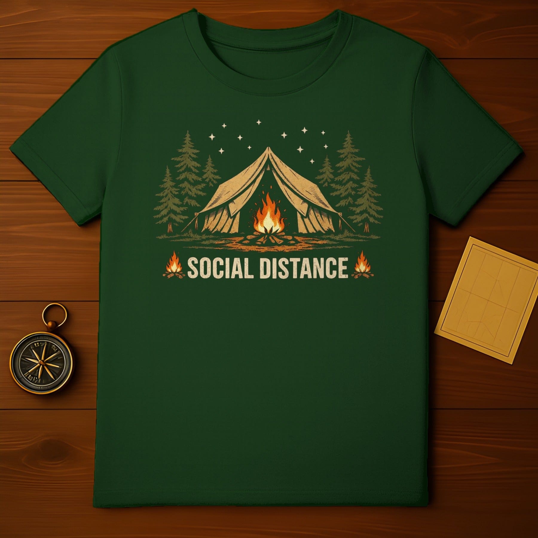 Camping Tent Campfire Social Distance Pine Trees Stars product type
Camping
Tent
Campfire
Social Distance
Nature
Outdoors
Adventure
Wilderness
Forest
Stars
Night Sky
Pine Trees
Graphic Design
Unique Art
Travel Theme
Explorer Vibe
Cozy Scene
Distancing Fun
Retro Camping
Outdoorsy Style