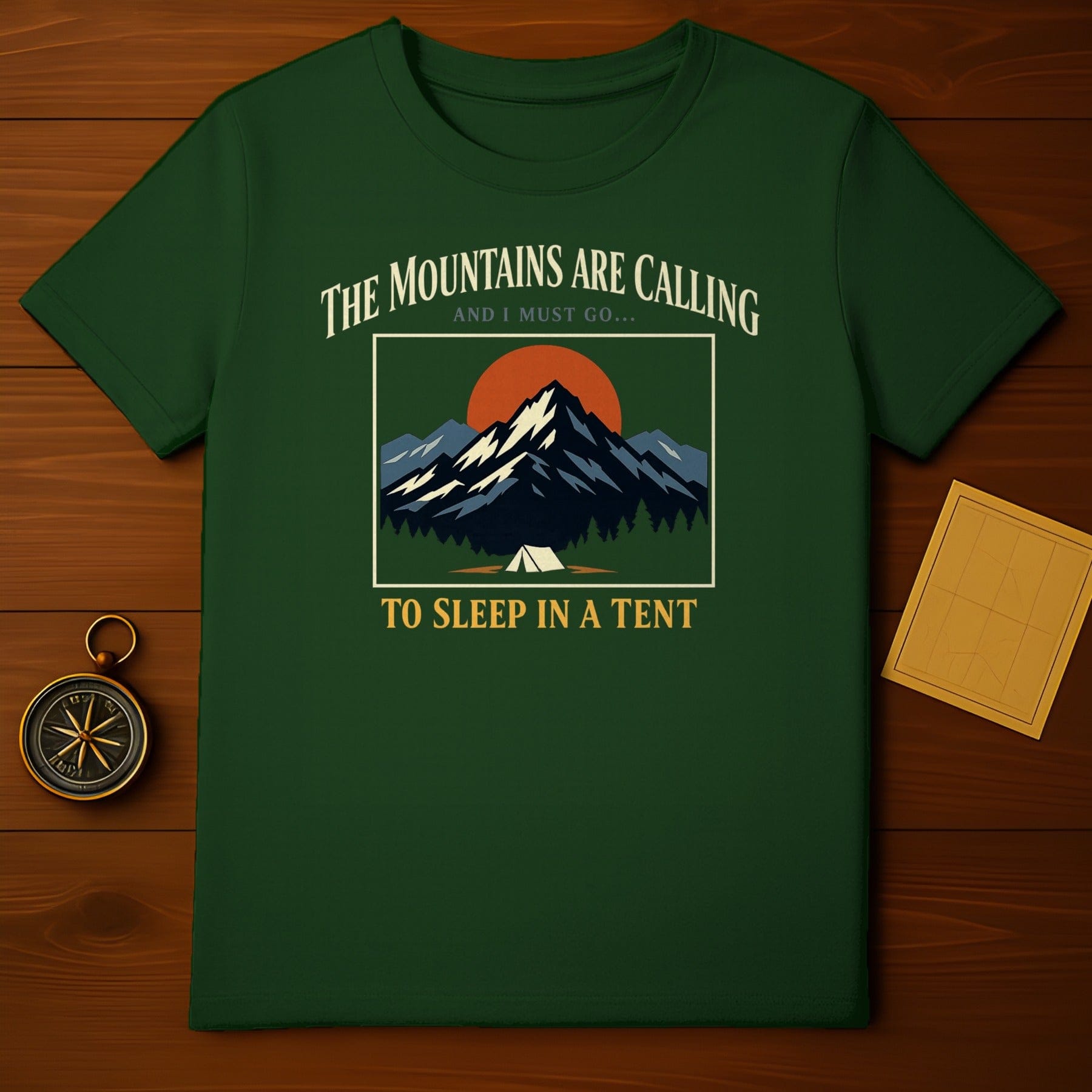 The Mountains Are Calling And I Must Go To Sleep In A Tent product type