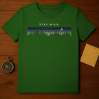 Stay Wild Night Sky and Tree Graphic Tee product