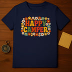 HAPPY CAMPER Floral Design Navy Blue Product Type
Happy Camper, Camper, Camping, Outdoor, Adventure, Floral, Flowers, Daisy, Retro, Groovy, Hippie, Colorful, Navy Blue, Dark Blue, Nature, Travel, Summer, Vacation, Camp Life, Outdoorsy