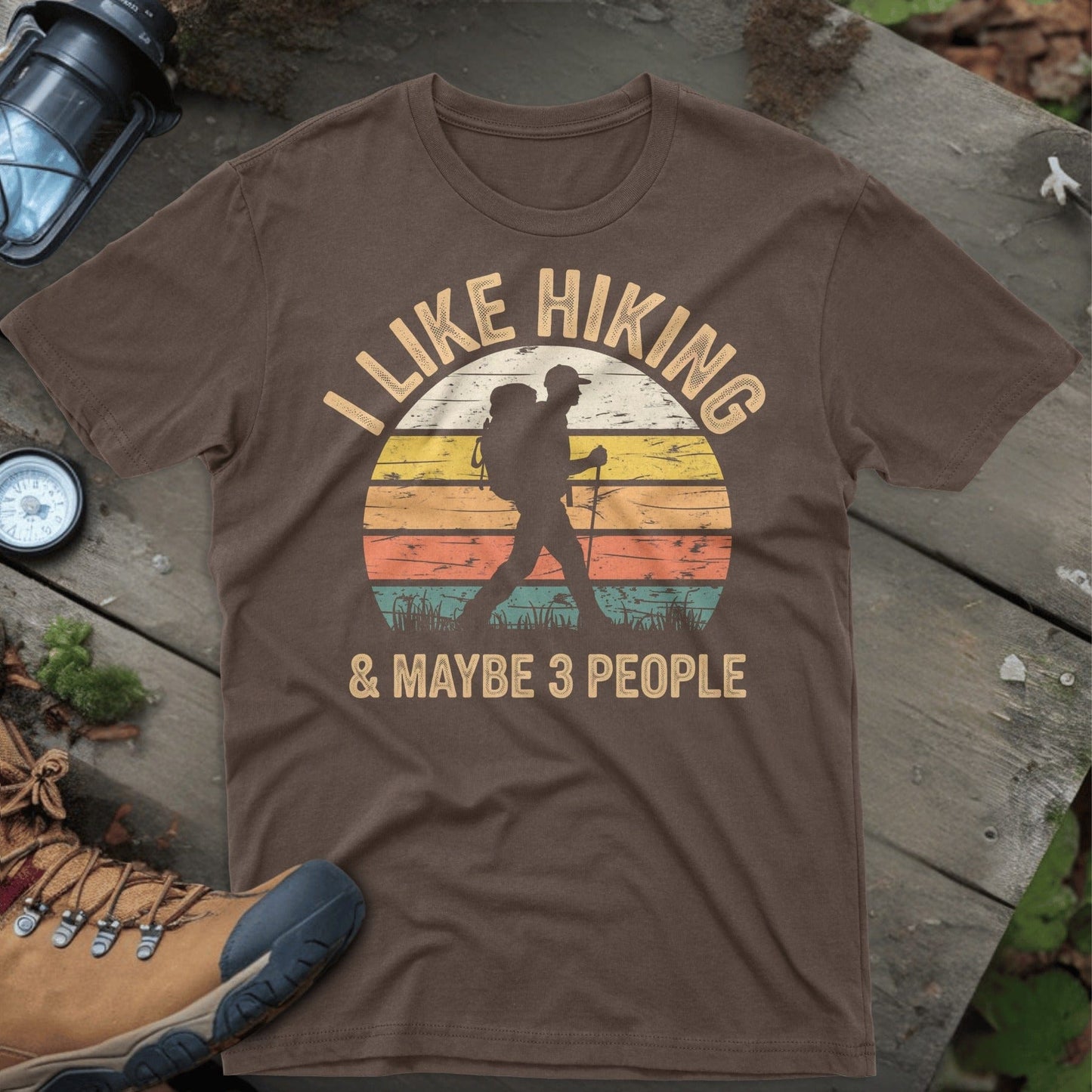 I Like Hiking and Maybe 3 People T-shirt product type