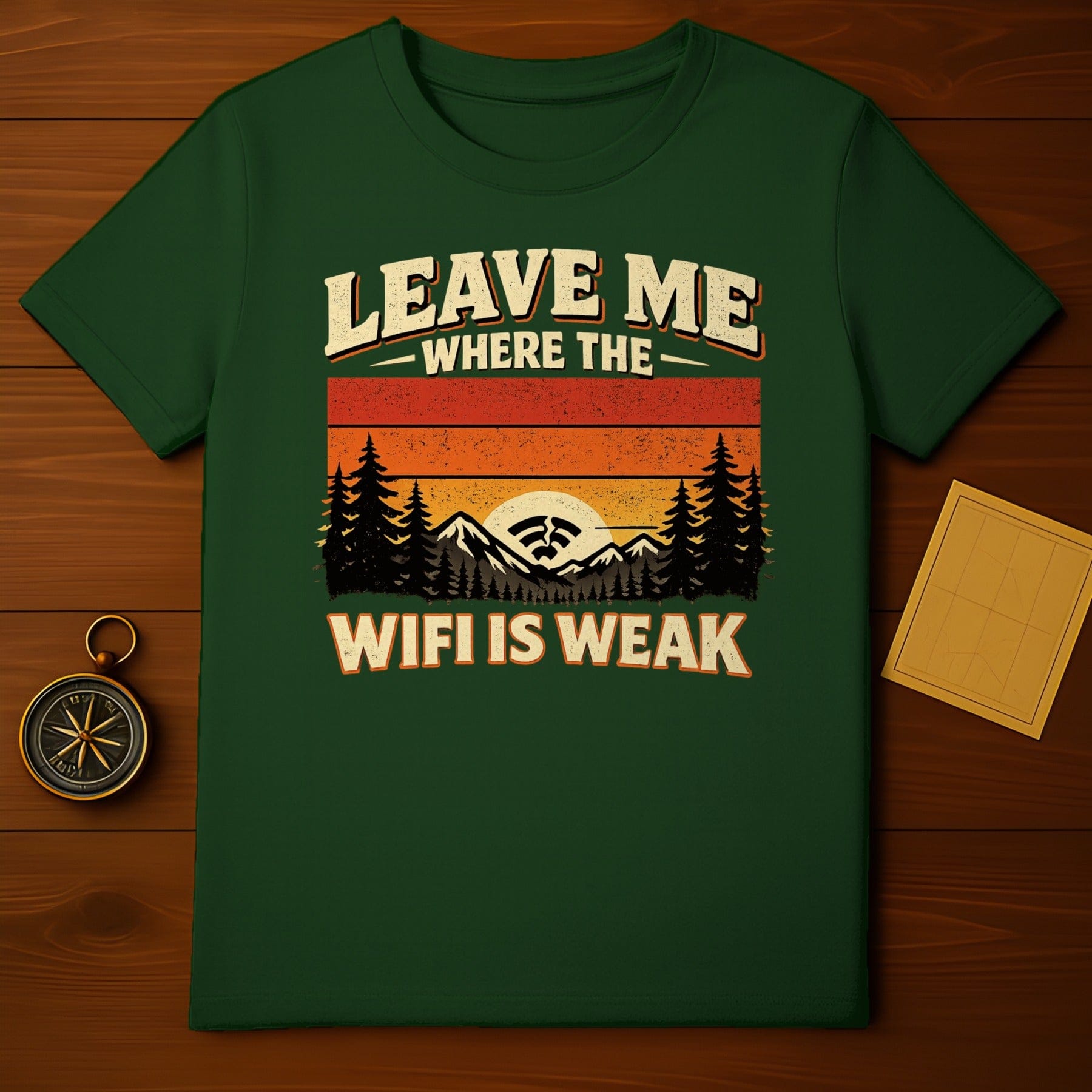 Leave Me Where the Wifi Is Weak Graphic T-Shirt