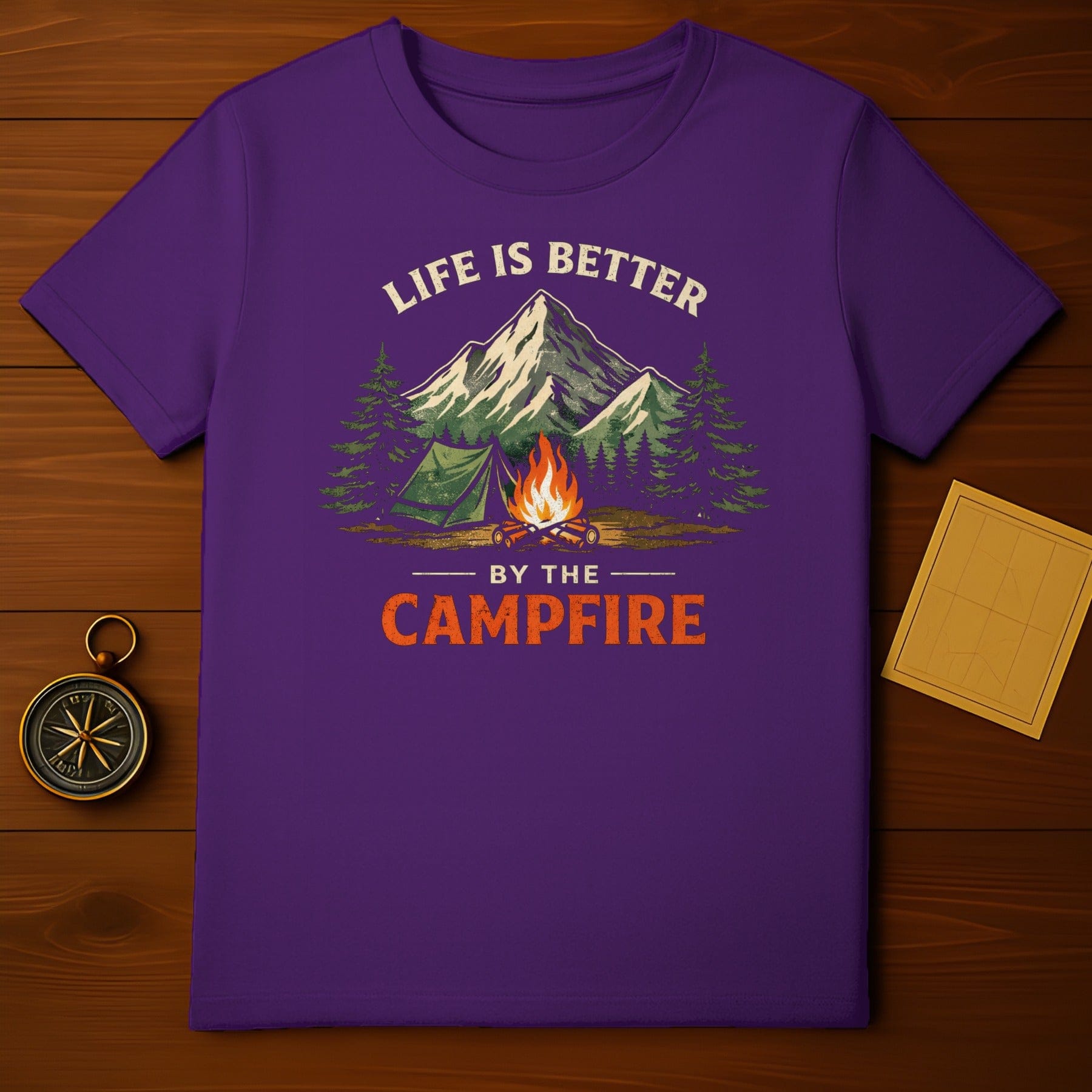 Life is Better by the Campfire graphic tee