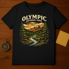 Olympic National Park Scenic Graphic T-Shirt Product