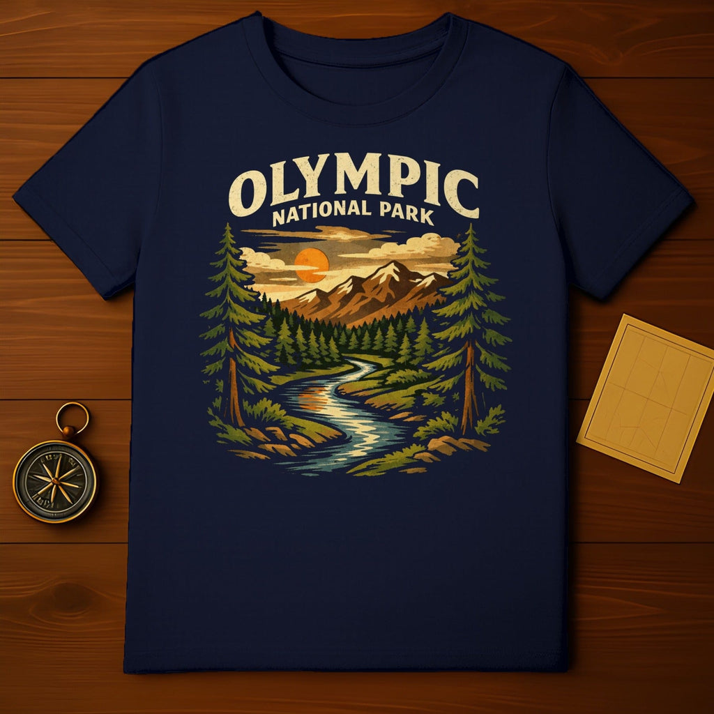 Olympic National Park Scenic View T-Shirt