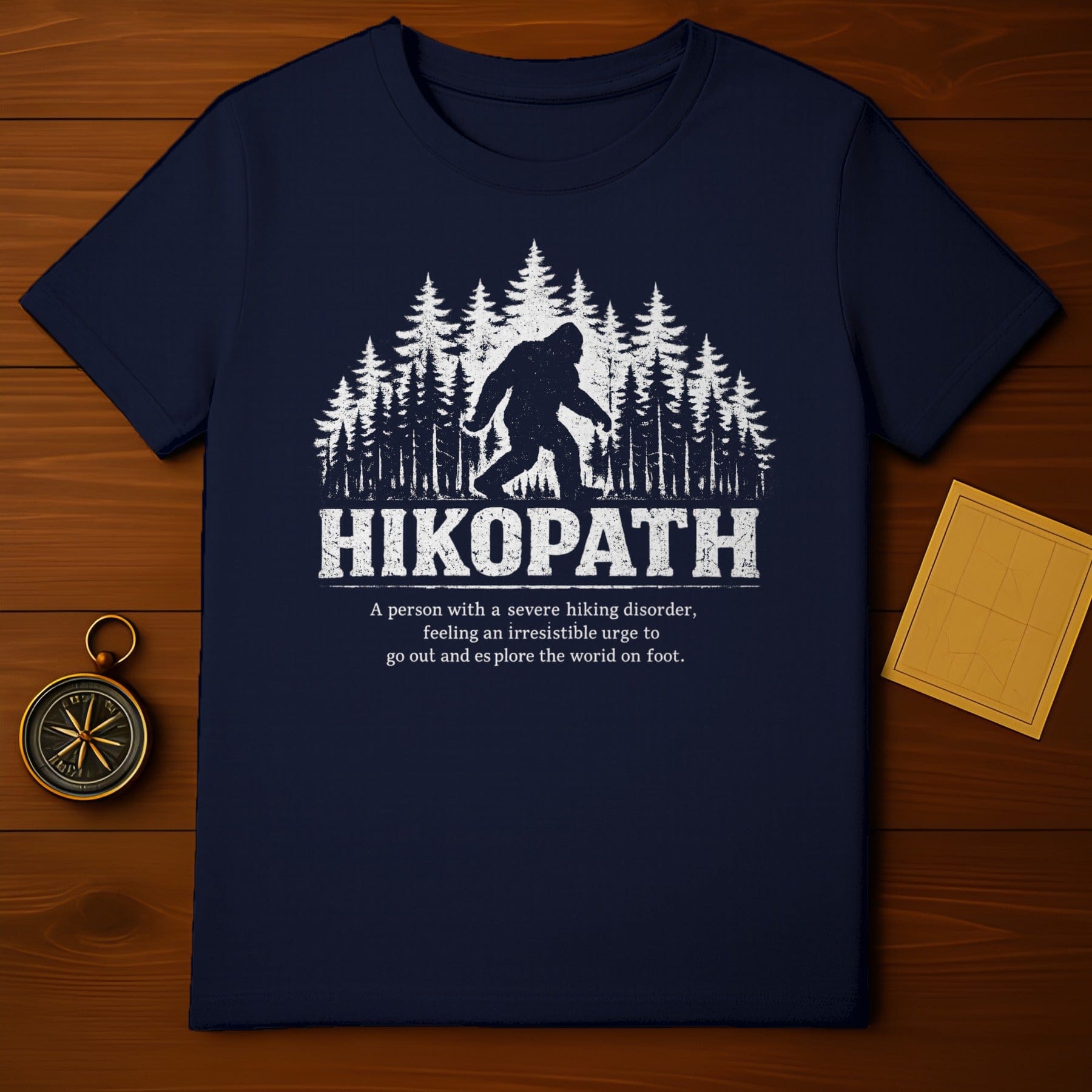 HIKOPATH Bigfoot Forest Design Definition product type
HIKOPATH,Bigfoot,Sasquatch,Hiking,Outdoors,Forest,Pine Trees,Nature,Camping,Funny,Humor,Wilderness,Mythical Creature,Mountain,Adventure,Exploration,Trek,Walking,Legendary,Cryptid