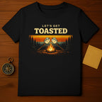 Let's Get Toasted Campfire Marshmallow T-Shirt