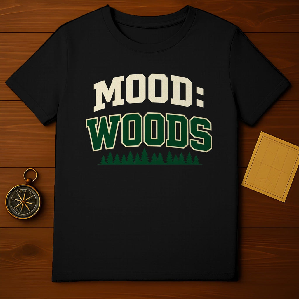 Mood Woods Forest Pine Tree Graphic Shirt product type