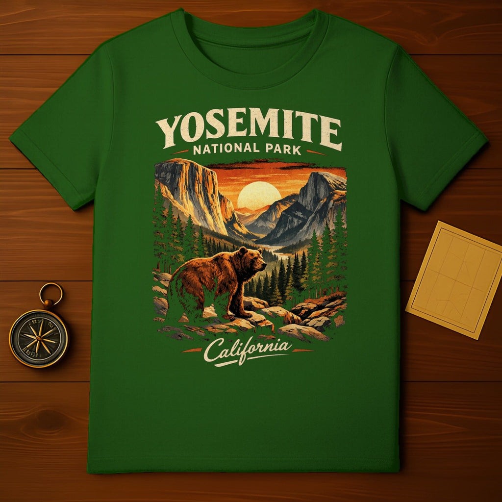 Yosemite National Park California Graphic T-Shirt