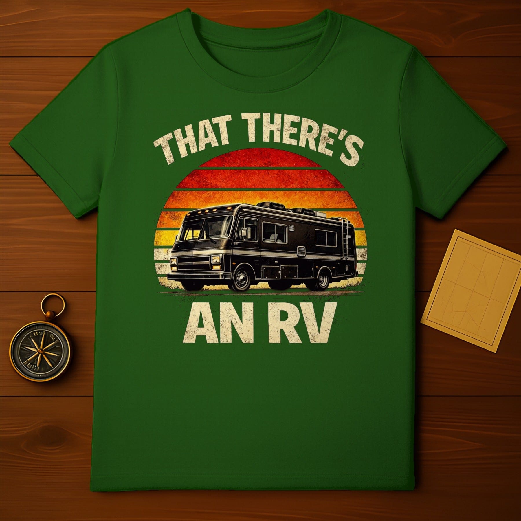Retro RV Camper Graphic Vacation Shirt