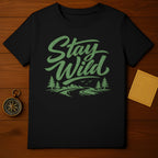 Stay Wild Outdoor Nature Adventure T-Shirt Product