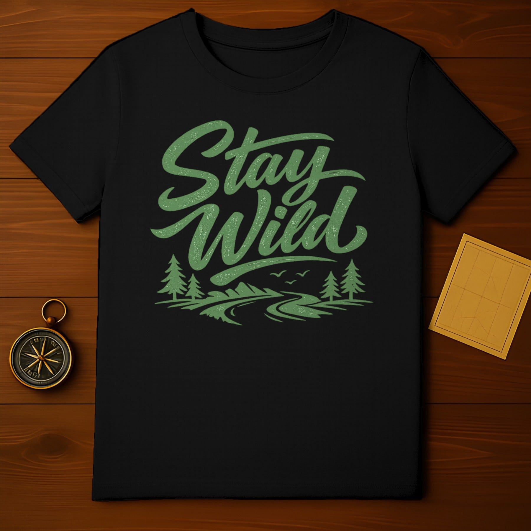 Stay Wild Outdoor Nature Adventure T-Shirt Product