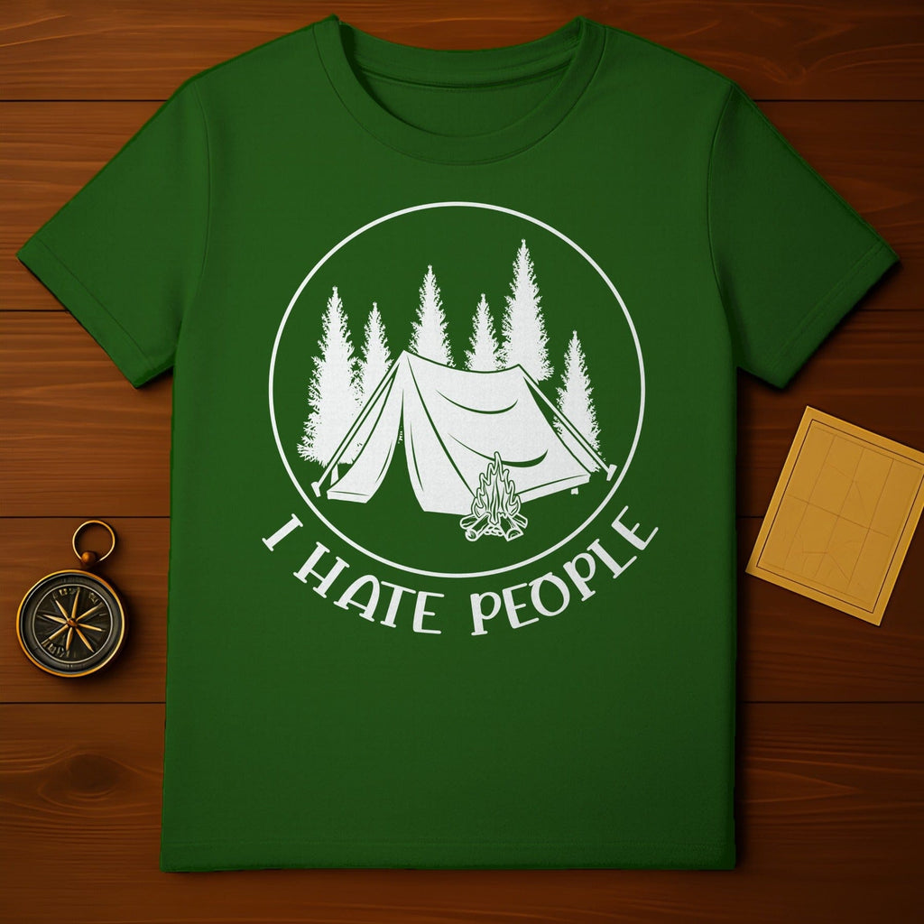 I Hate People Camping T-Shirt