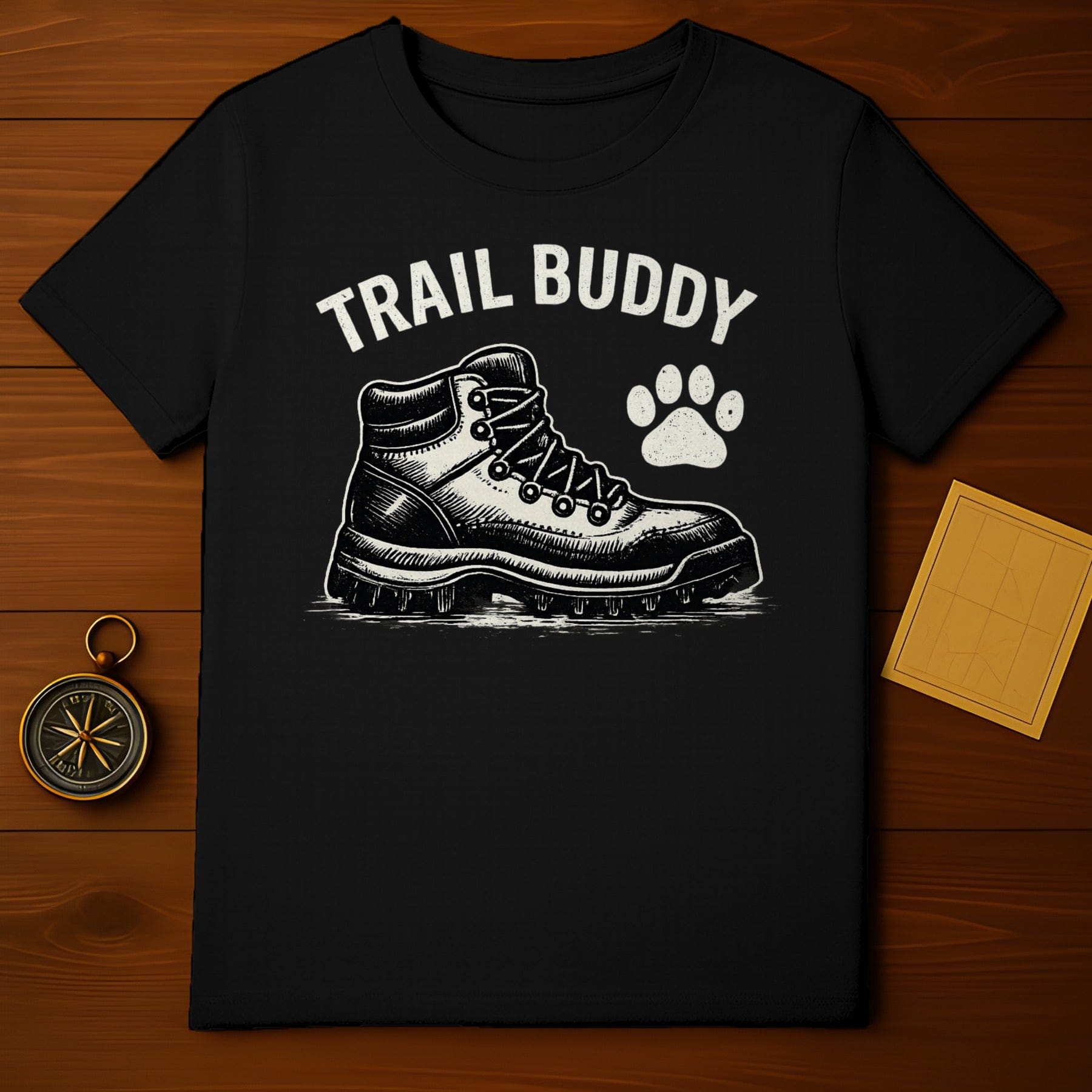 Trail Buddy hiking boot paw print product type
Trail Buddy,Hiking Boot,Paw Print,Outdoor Adventure,Nature Lover,Dog Lover,Camping Gear,Trekking Apparel,Mountain Life,Explore More,Wilderness Style,Hiker Gift,Pet Owner,Dog Mom Dad,Footwear Graphic,Animal Tracks,Adventure Seeker,Forest Trails,Outdoors Enthusiast,Wanderlust